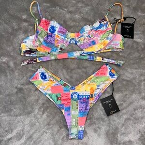 NWT SKATIE Getaway Kate Top & Mandi Bottom S & M